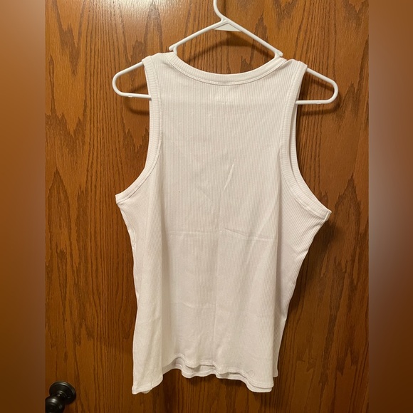 Maurice’s 2X ribbed white tank top. NWT - Picture 2 of 3